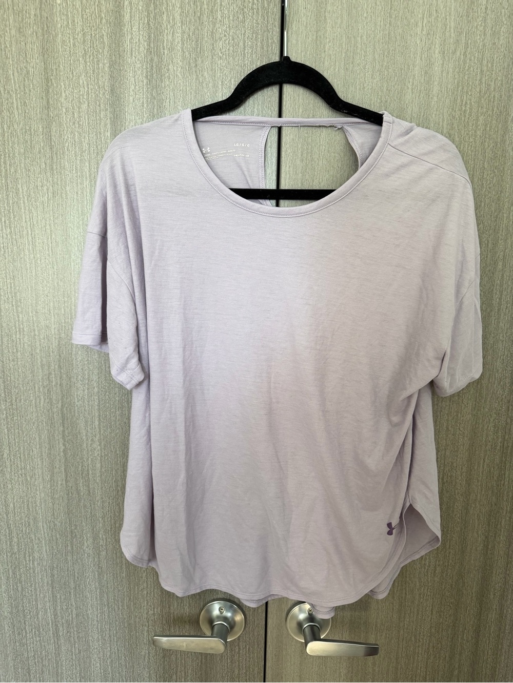 Under Armour Light Lavender Short Sleeve Women's Tee